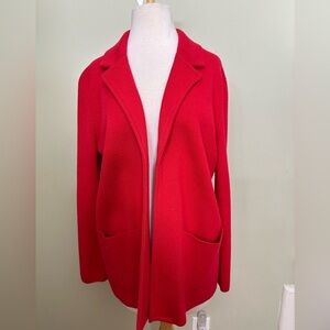 Vintage Cardigan red color